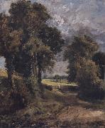 John Constable A Cornfield oil painting
